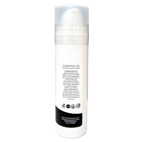 Kind+Life - Delta-8 / CBD Organic Relief Lotion - Cucumber Melon - 2000mg D8, 800mg Full Spectrum CBD - 130g / 4.59oz