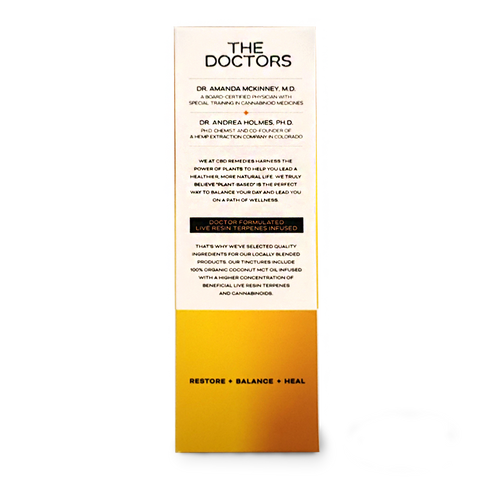 Kind+Life - CBD:CBG 1:1 Relief Tincture - Doctor Formulated Full-Spectrum Supplement Tincture - Turmeric and Black Pepper - Lemon Flavor - 2000mg 1oz