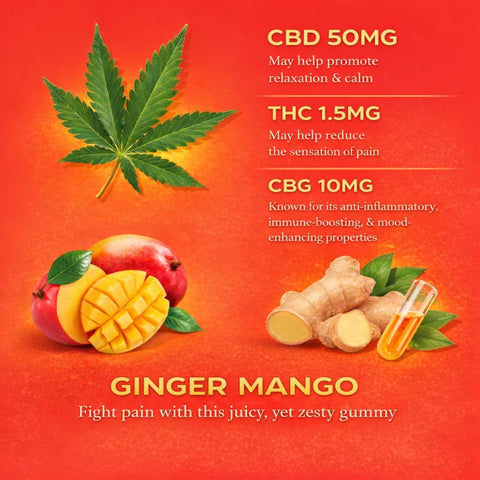 CBD + CBG Relief Gummies