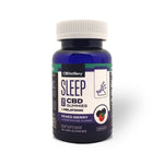 Sleep CBD Gummies + Melatonin - Broad Spectrum Hemp Extract - Mixed Berry 900mg 30ct
