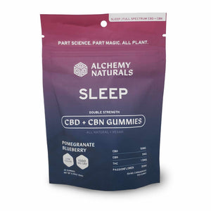 Sleep CBD Gummies - Full Spectrum Hemp Extract - 750mg, 1500mg 30ct