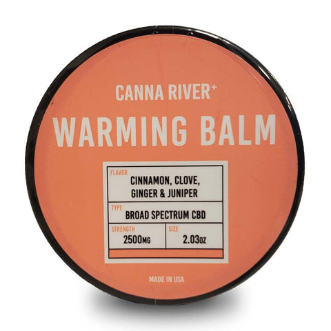 Warming Therapy CBD Balm - Broad Spectrum Hemp Extract - 2500mg