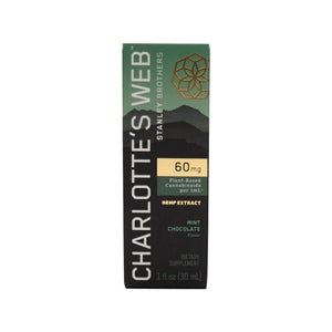 Charlottes Web Max Strength Tincture Mint Chocolate Box